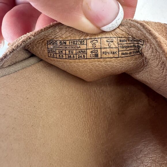 UGG Brown Platform Heels - Picture 7 of 9